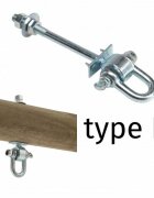 KBT Sistem de prindere leagan tip D+ 16 cm