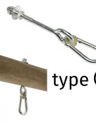KBT Sistem de prindere leagan tip O 14cm