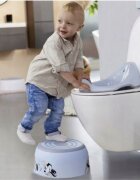 Keeeper Olita multifunctionala 4 in 1 pentru copii Kasimir Mickey Reductor WC Treapta si Dispenser servetele Roz