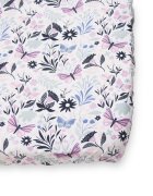 Kerstin Cearceaf cu banda elastica pentru pat copii Fluturi si libelule 100 bumbac pentru saltea 120x60 cm