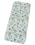 Kerstin Cearceaf cu banda elastica pentru pat copii Hedgehog din 100 bumbac pentru saltea 90 x 50 cm