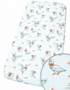 Kerstin Cearceaf cu banda elastica pentru pat copii Mother Goose 100 bumbac pentru saltea 120x60 cm
