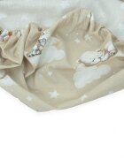 Kerstin Cearceaf cu banda elastica pentru pat copii Sleepy Friends din 100 bumbac pentru saltea 90 x 50 cm