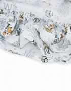 Kerstin Cearceaf pentru saltea landou copii Forest Animals 80 x 38cm din bumbac 100 cu elastic roata