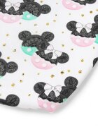 Kerstin Cearceaf pentru saltea landou copii Minnie 80 x 38cm din bumbac 100 cu elastic roata