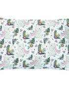 Kerstin Fata de perna pentru copii Bunny Pink 40x60 cmrealizat din bumbac certificat OEKO TEXinchidere cu fermoar