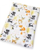 Kerstin Saltea pentru masuta de infasat bebe Forest Friends cu umplutura din silicon invelis 100 bumbac dimensiune 50 x 70 cm