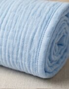 Kerstin Set 3 scutece multifunctionale Premium Baby blue 70x80 cm din muselina 100 bumbacsuprafata finamoale si absorbanta