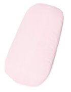 Kerstin Set insertie textila pentru landoucosulet copii Baby Pink din muselina cearsaf cu elastic asortat 80x38 cm realizate din bumbac 100
