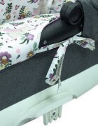 Kerstin Set insertie textila pentru landoucosulet copii Bunny Pink cearsaf cu elastic asortat 80x38 cm realizate din bumbac 100
