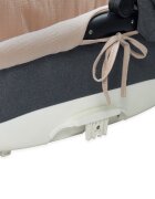 Kerstin Set insertie textila pentru landoucosulet copii Cocoa din muselina cearsaf cu elastic asortat 80x38 cm realizate din bumbac 100