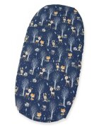 Kerstin Set insertie textila pentru landoucosulet copii Forest cearsaf cu elastic asortat 80x38 cm realizate din bumbac 100