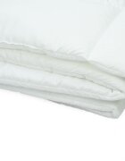 Kerstin Set pilota 135x100 cm si perna 60x50 cm pentru copii White cu umplutura hipoalergenica