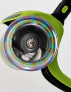 KicknRoll Trotineta pentru copii Nichiduta Kick and roll Green pliabila cadru din aluminiu ghidon reglabil in 4 pozitii roti silentioase din PU cu lumini LED dimensiune 58 x 25.9 x 82 cm