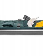 Kidnort Balansoar pentru copii ergonomic cu centura de siguranta Bara de protectie detasabila pliabil si usor de transportat Vinbar Green