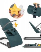 Kidnort Balansoar pentru copii ergonomic cu centura de siguranta Bara de protectie detasabila pliabil si usor de transportat Vinbar Green