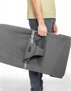 Kidnort Balansoar pentru copii ergonomic cu centura de siguranta bara de protectie detasabila pliabil si usor de transportat Vinbar Grey