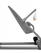 Kidnort Balansoar pentru copii ergonomic cu centura de siguranta bara de protectie detasabila pliabil si usor de transportat Vinbar Grey