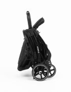 Kidnort Carucior pentru copii Fjallrav Verde cu pliere ultracompacta suspensie integrala spatar si viziera reglabile pana la 22 kg accesorii incluse suport pentru pahar husa transport