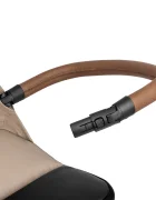 Kidnort Carucior pentru copii Sjooter Beige pliabil compact spatar reglabil copertina pliabila si impermeabila UV50+ compatibil avion roti cu suspensie accesorii incluse pana la 22 kg