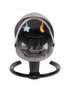 Kidnort Leagan electric cu 5 moduri de balansare pentru copii Drom Black miscare lenta laterala cu telecomanda muzica conectare bluetoothusb accesorii incluse cadru solid din otel dimensiune 66 x 65 x 53.5 cm