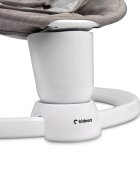 Kidnort Leagan electric cu 5 moduri de balansare pentru copii Drom Grey miscare lenta laterala cu telecomanda muzica conectare bluetoothusb accesorii incluse cadru solid din otel dimensiune 66 x 65 x 53.5 cm