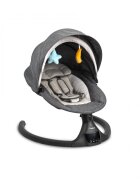 Kidnort Leagan electric cu 5 moduri de balansare pentru copii Svaie Black portabil cu telecomanda muzica conectare bluetoothusb accesorii incluse dimensiune 66 x 65 x 53.5 cm