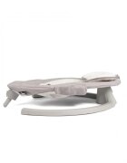 Kidnort Leagan electric cu 5 moduri de balansare pentru copii Svaie Grey portabil cu telecomanda muzica conectare bluetoothusb accesorii incluse dimensiune 66 x 65 x 53.5 cm