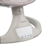 Kidnort Leagan electric cu 5 moduri de balansare pentru copii Svaie Sunrise Grey portabil cu telecomanda muzica conectare bluetoothusb accesorii incluse dimensiune 66 x 65 x 53.5 cm