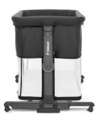Kidnort Patut multifunctonal tip co-sleeper si tarc de joaca pentru copii cu leganare intrare laterala Snackskal Black greutate articol 8.7 kg