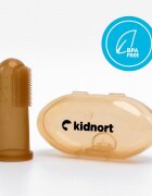 Kidnort Periuta de dinti Blomka sterilizabila din silicon medical moale si flexibil dimensiune universala