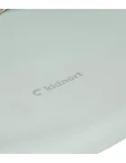 Kidnort Salteluta de infasat pentru bebelusi Dusty Sage din spuma moale impermeabila moderna si ergonomica cu baza antiderapanta centura de siguranta reglabila si margini ridicate dimensiune 71.5 x 52 x 7.5 cm