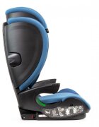 Kidnort Scaun auto compact cu SPS isofix Tetiera si spatar reglabile prevazut cu cotiere I-Size 100-150cm R-129 Natt Blue