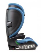 Kidnort Scaun auto compact cu SPS isofix Tetiera si spatar reglabile prevazut cu cotiere I-Size 100-150cm R-129 Natt Blue