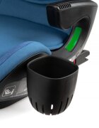 Kidnort Scaun auto compact cu SPS isofix Tetiera si spatar reglabile prevazut cu cotiere I-Size 100-150cm R-129 Natt Blue
