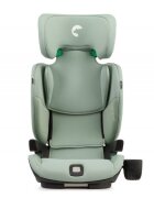Kidnort Scaun auto compact cu SPS isofix Tetiera si spatar reglabile prevazut cu cotiere I-Size 100-150cm R-129 Natt Green