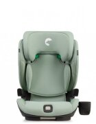 Kidnort Scaun auto compact cu SPS isofix Tetiera si spatar reglabile prevazut cu cotiere I-Size 100-150cm R-129 Natt Green