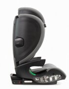 Kidnort Scaun auto compact cu SPS isofix Tetiera si spatar reglabile prevazut cu cotiere I-Size 100-150cm R-129 Natt Grey