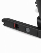 Kidnort Scaun auto compact cu SPS isofix Tetiera si spatar reglabile prevazut cu cotiere I-Size 100-150cm R-129 Natt Grey