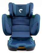 Kidnort Scaun auto cu isofix pentru copii model pliabil cu Tetiera reglabila 100-150 cm i-SIZE R-129 Mane Blue