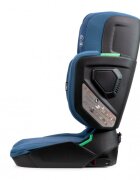 Kidnort Scaun auto cu isofix pentru copii model pliabil cu Tetiera reglabila 100-150 cm i-SIZE R-129 Mane Blue