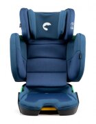 Kidnort Scaun auto cu isofix pentru copii model pliabil cu Tetiera reglabila 100-150 cm i-SIZE R-129 Mane Blue