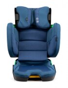 Kidnort Scaun auto cu isofix pentru copii model pliabil cu Tetiera reglabila 100-150 cm i-SIZE R-129 Mane Blue