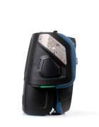 Kidnort Scaun auto cu isofix pentru copii model pliabil cu Tetiera reglabila 100-150 cm i-SIZE R-129 Mane Blue