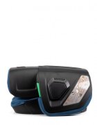 Kidnort Scaun auto cu isofix pentru copii model pliabil cu Tetiera reglabila 100-150 cm i-SIZE R-129 Mane Blue