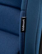 Kidnort Scaun auto cu isofix pentru copii model pliabil cu Tetiera reglabila 100-150 cm i-SIZE R-129 Mane Blue