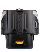 Kidnort Scaun auto cu isofix pentru copii model pliabil cu Tetiera reglabila 100-150 cm i-SIZE R-129 Mane Blue