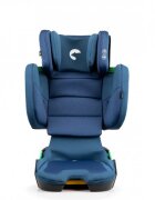 Kidnort Scaun auto cu isofix pentru copii model pliabil cu Tetiera reglabila 100-150 cm i-SIZE R-129 Mane Blue