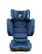 Kidnort Scaun auto cu isofix pentru copii model pliabil cu Tetiera reglabila 100-150 cm i-SIZE R-129 Mane Blue