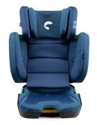 Kidnort Scaun auto cu isofix pentru copii model pliabil cu Tetiera reglabila 100-150 cm i-SIZE R-129 Mane Blue